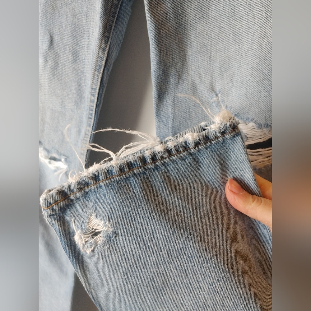 Agolde Jeans 90's Ultra High Rise Size 23 - Picture 8 of 15
